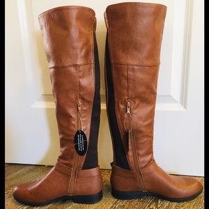 Bar III Women’s Dolly Over-The-Knee Riding Boots